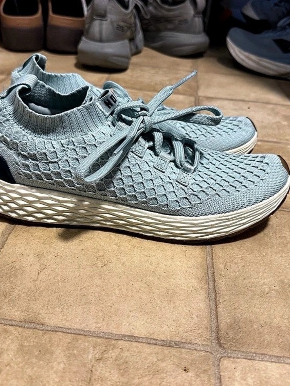 Nobull Allday Knit Women's Blue Athletic Sneakers
